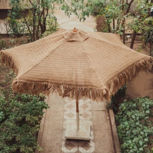 Woven parasol Jute