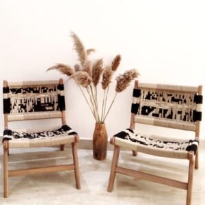 Puzzle weaving chair