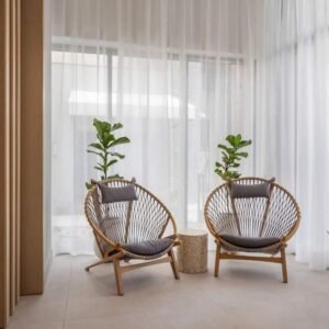 Peacock lounge chair