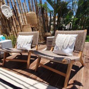 Bohemian weaving chair