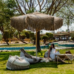 SEIR Parasol Natural Jute