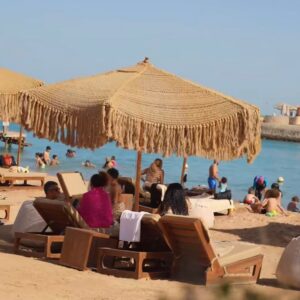 Classic Jute Parasol