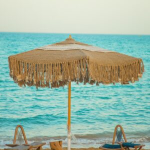 Seara colored parasol jute