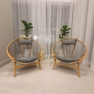 peacock lounge chair