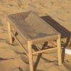 Rustic Jute Bench