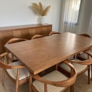 Veneer Oak Dinning table