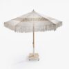 SEIR Natural Off-white Cotton parasol